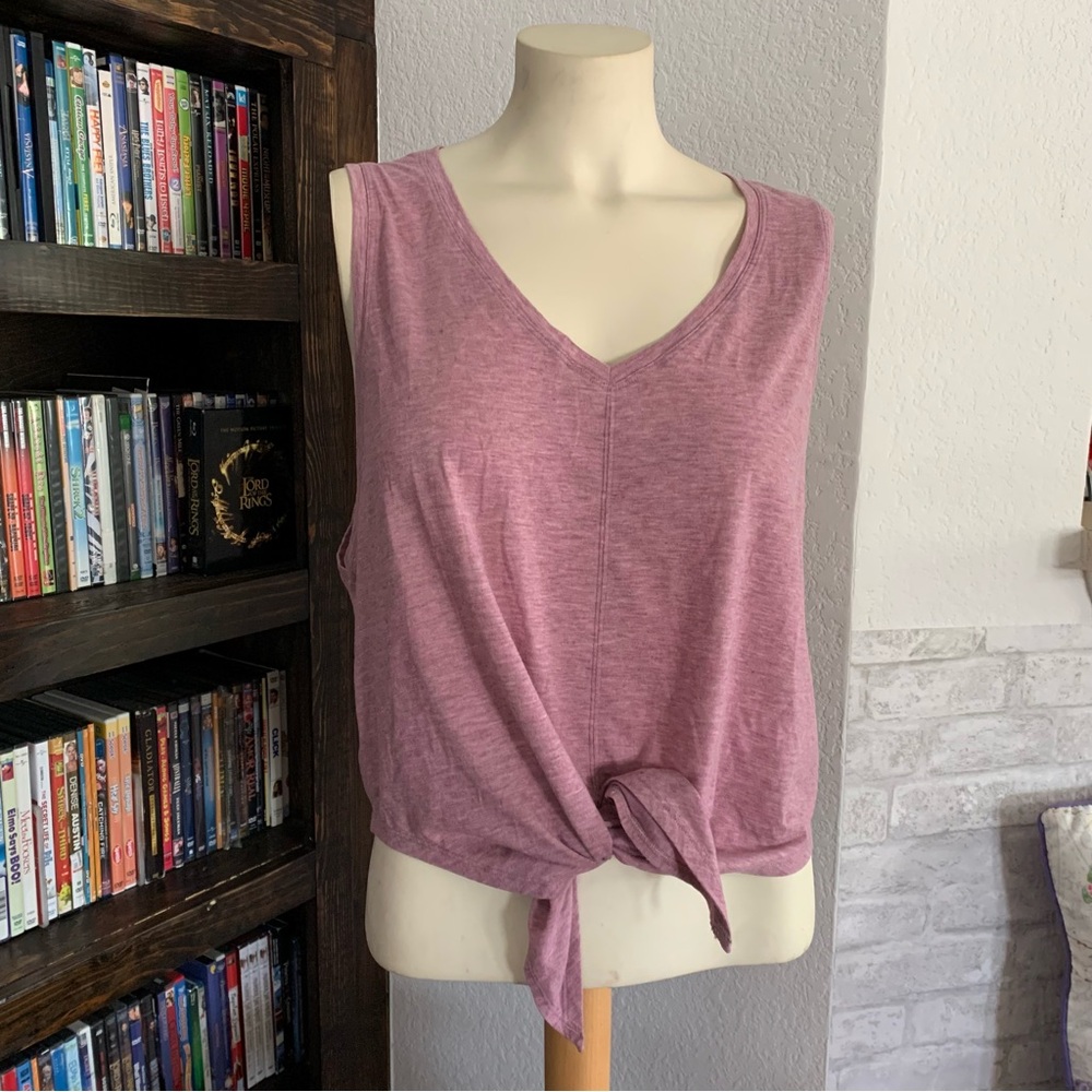 lululemon athletica Knot Gonna Fly Pink Tank Top Sz Sm